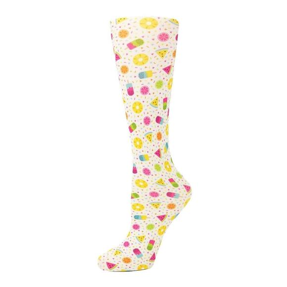Cutieful Accessories - NEW Cutieful Therapeutic Compression Socks Fits Sizes 5-11 Summer Treats Popsic